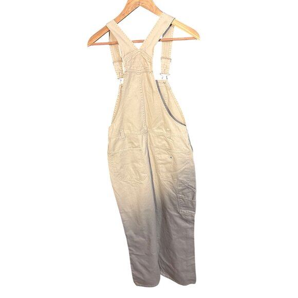 Y2K Zana Di Womens Beige Denim Overalls Size M - Picture 5 of 5